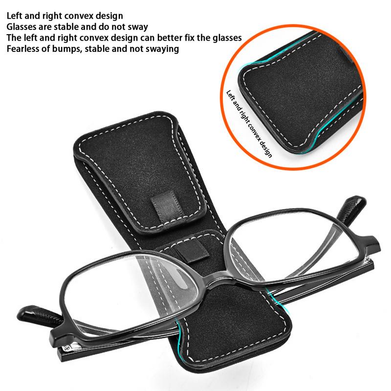 Visor Sunglass Holder Sunglass Holder Magnetic Eyeglasses Hanger Clip Car Sunglasses Holder Sunglass Holder Double Clip Glasses