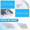 2-Piece Right-Hand Drive Door Lock Buttons for Mercedes W205, W447, W213