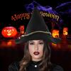 Halloween Black Witch Hat Masquerade Party Cosplay Kostyme Tilbehør Spiss Bred Brems Hampetau Filt Wizard Hat Festrekvisita