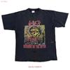 Slayer 1990 90er Vintage Seasons In The Abyss Album Tour Konzert Metal T-Shirt vintage Gewaschenes Oberteil Für Den Täglichen Gebrauch Bequem