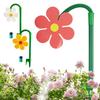 Oscillating Sunflower Garden Sprinkler Yellow Loose Pack No Connector Included For Lawn Care Plant Irrigation Gardening Supplies