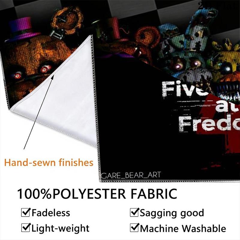 Five Nights Freddy'S Horror Anthology Tapestry Wallmounted Background Cloth Work Of Art Homestay Soft Decoration Tapestry Background Cloth