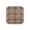 Non Stick Cake Plate 4/6/9/12 Cavity Cake Muffin Tin Tray Cute Cake Mold  for Home Kitchen