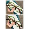 Trendy Oval Frame Reading Glasses Ultralight Unisex Far Sight Eyeglasses Small Blue Light Blocking Readers for Women & Men