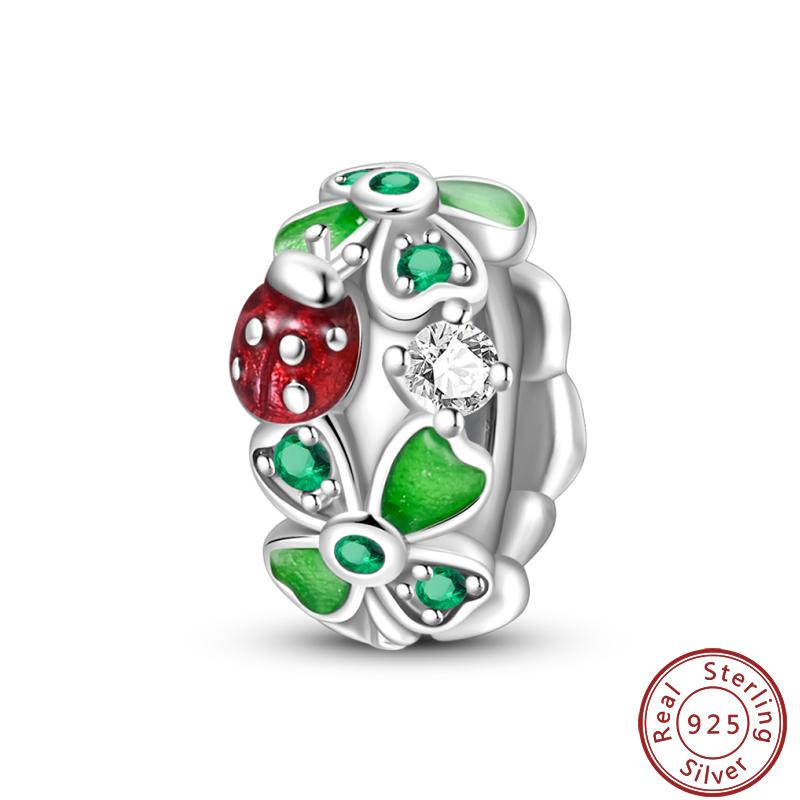 Серия Удача Медь Счастливое число Клевер Зеленый Шармы Бусины 3 мм Сделай сам Праздничные Изысканные Ювелирные Изделия Подарки