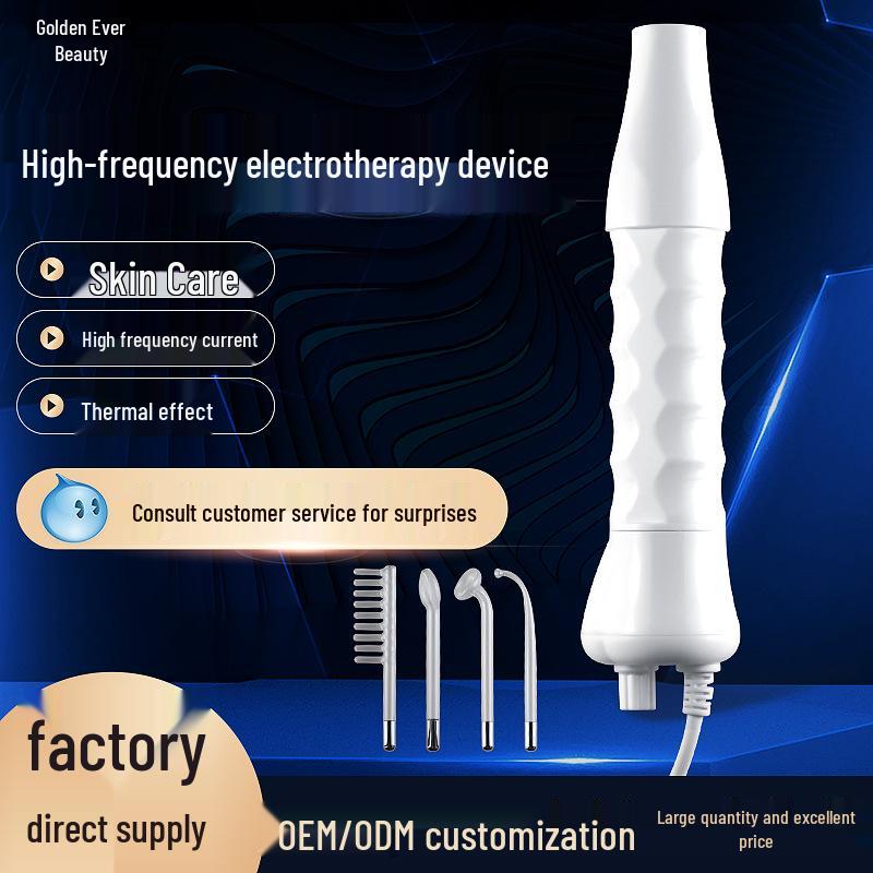 High-Frequency Ozone Electrotherapy Device for Acne Removal and Beauty Therapy