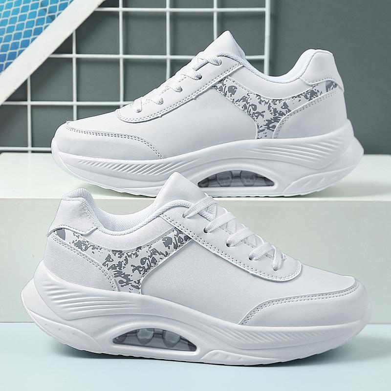 Fashion Women Casual Sneakers Height Increasing Summer Breathable Wedges Platform Aerobics Shoes Woman Casual Shoes Platform Sneakers