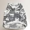 Four-Legged Pet Winter Pajamas Christmas and Halloween Rattan Weave Clothing for Dog Warmth and Cold Protection