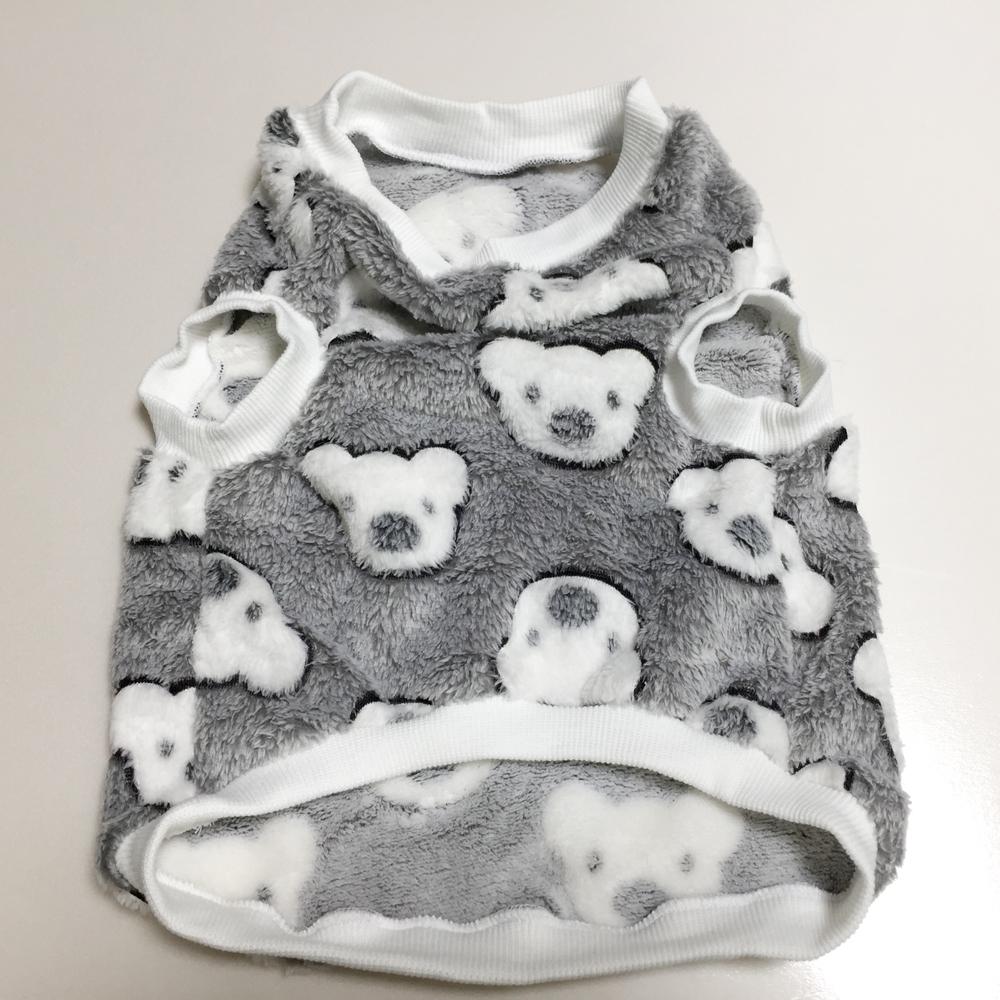 Four-Legged Pet Winter Pajamas Christmas and Halloween Rattan Weave Clothing for Dog Warmth and Cold Protection