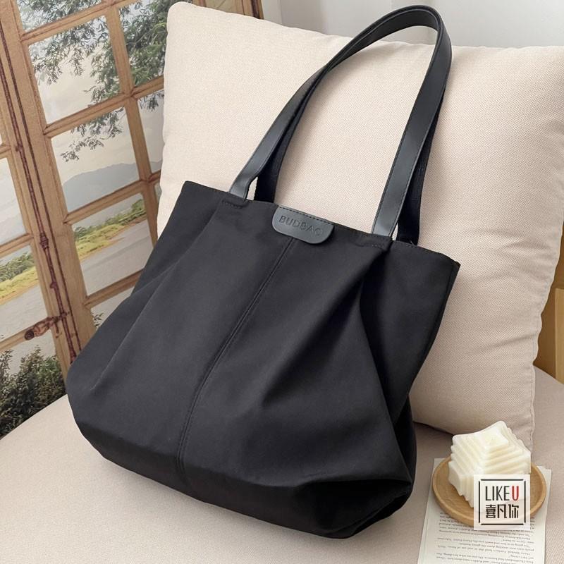 Large Capacity Canvas Tote Bags for Work Commuting Carrying Bag College Style Student Outfit Book Shoulder Bag Shopping Bag