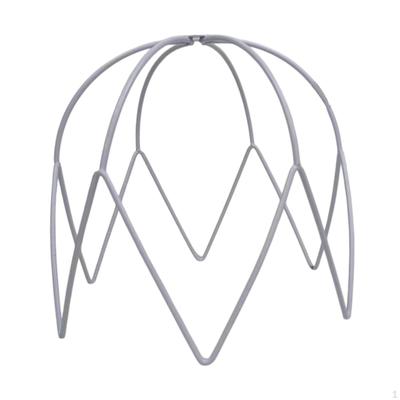 Anneau d'Armature d'Abat-jour Suspension Cage Décorative en Fil pour Mur