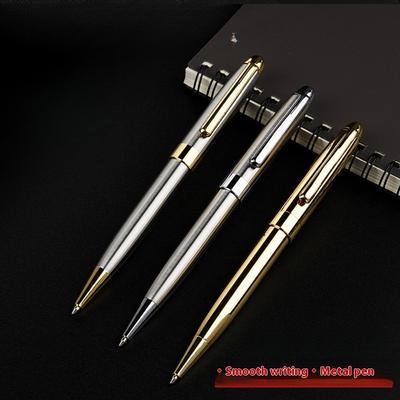 Business Rotierender Metall-Kugelschreiber Geschenkbox Werbung High-End-Ölstift Hotel Signature Pen