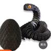 3D Printed Viper 8Cm Movable Joint Figurine Model - Realistic Animal Stress-Relieving Toy For Tabletop Display, Birthday Gift