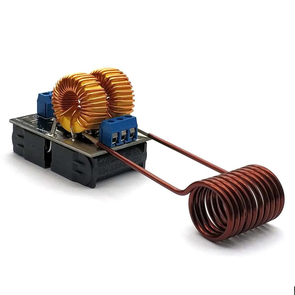 DV 5V-12V 120W Mini ZVS Induction Heating Board Flyback Driver Heater DIY Cooker Ignition Coil