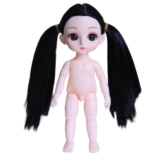 

17см Полезный Декоративный Пластиковый 3D Обнаженный BJD Кукольный Корпус Игра для Смены Одежды для Подарка Наряжать 17cm 4