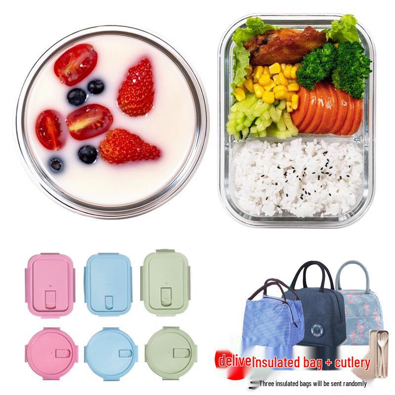 Ru Han High Borosilicate Glass Lunch Box Set