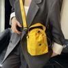 Kettle bag waterproof casual shoulder bag women's tide brand versatile mobile phone bag fitness walking messenger bag water cup cloth bag men