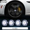 4PC/Set Mercedes Benz Magnetic Suspension Wheel Hub Caps LED Illuminated Lights  Upgrade Wheel Center Caps1 WW1
