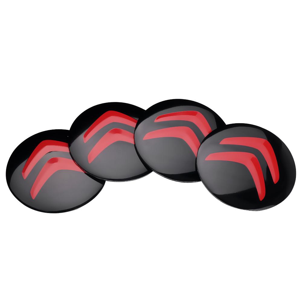 4 Stuks 56/60mm Auto Embleem Wielnaafdop Accessoires Voor Citroen C1 C2 C3 C6 C8 C4 Picasso Xsara C5 Aircross Cactus Berlingo