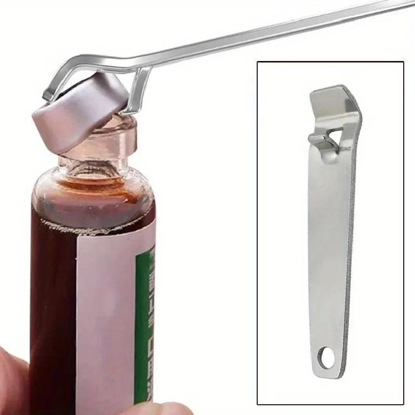 1PCS Stainless Steel Oral Liquid Vial Opener Nurse Doctor Tool Portable Ampule Bottle Opener Can Opener Kitchen Accessories