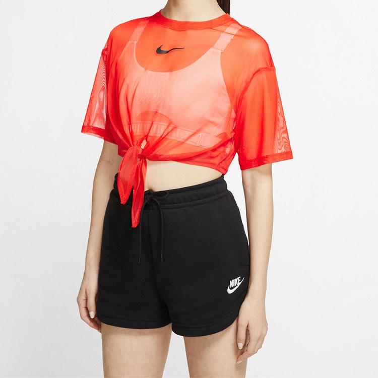 (WMNS) Nike Sportswear Short Sleeve Tops Orange Women's CJ2703-891