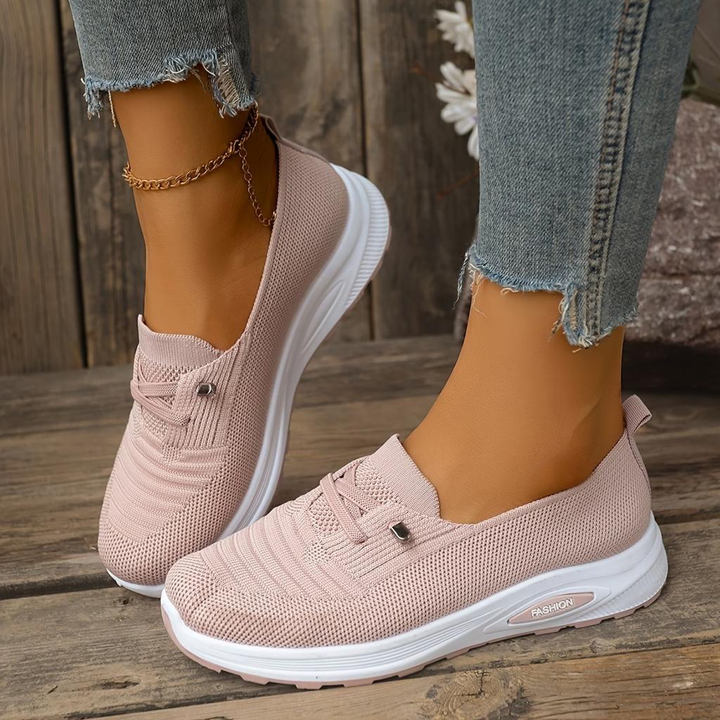 Damen-Schlupfschuhe, Bequeme Sommer-Freizeit-Strand-, Urlaubs- und Alltagsschuhe, Netz-Damen-Sneaker - Ein Geschenk, Damenschuhe