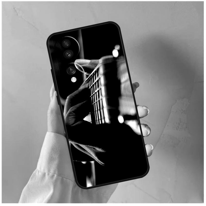 

Vintage Music Guitars For Honor Magic 8 Pro 6 7 Lite Case For Honor Win RT 50 70 90 200 400 X8c X8b X9a X9b X9c X9d Honor Magic8 Pro