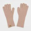 RECLOW Knit Gloves and Muffler Set Peach