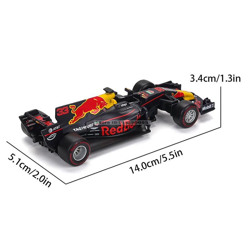 Bburago 1:32 F1 Red Bull Racing Formula One 2017 RB13  racing model simulation car model alloy car toy collection