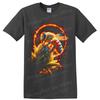 Honey Bee T Shirt Glowing Floral Nectar Art Nature Lover Graphic Tee Gift Idea