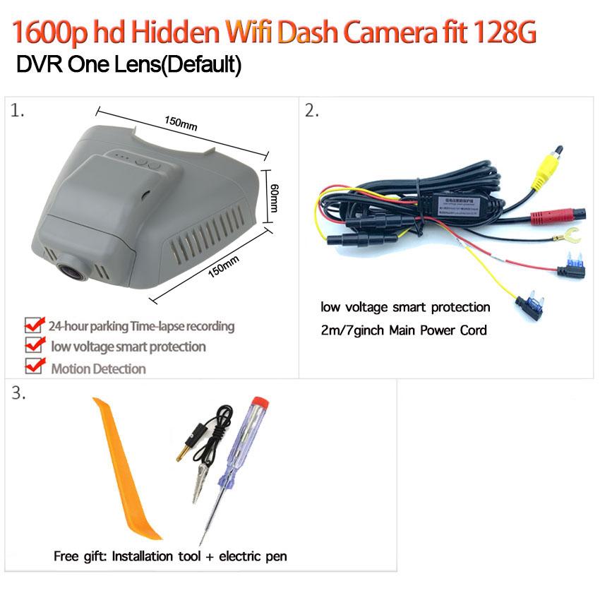 4K Car DVR Wifi Video Recorder Dash Cam Camera High Quality Hd For Mercedes-Benz E Class W211 W212 S212 C207 A207 E180 E200 E250