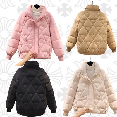 Women Jacket Winter Parkas Down Cotton Jackets Stand Collar Casual Warm Parka Short Coat  New Female Overcoat Outwear