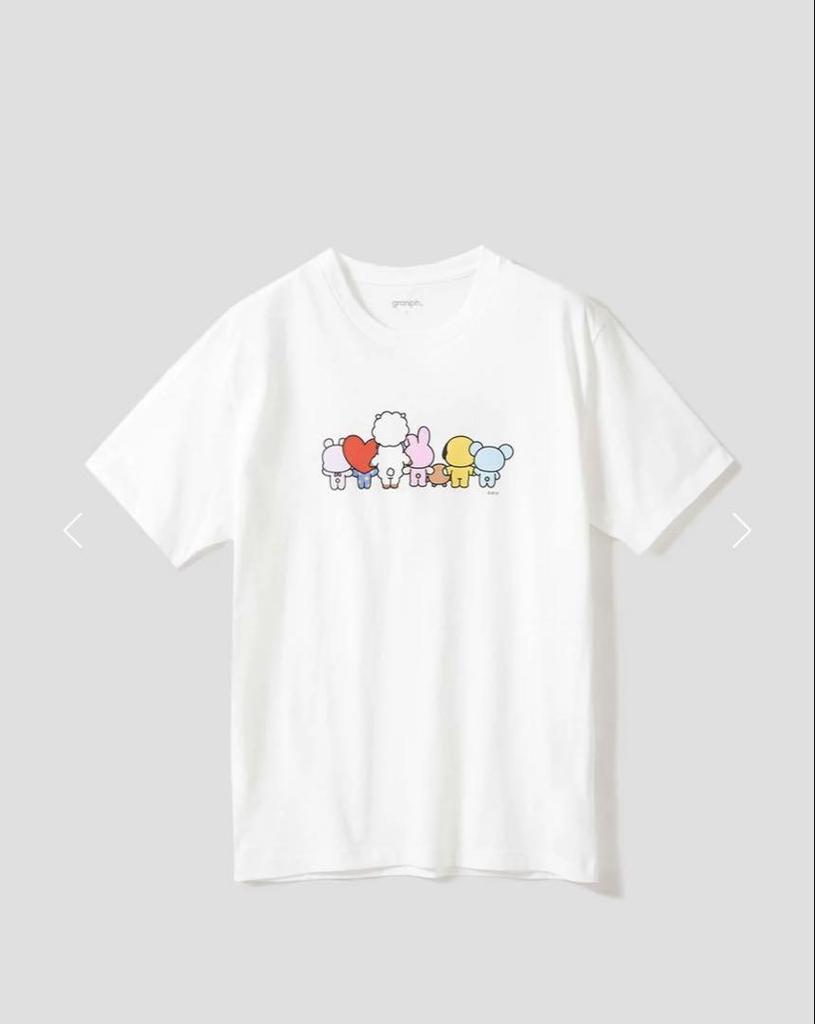 [USED] BT21 Graniph Collaboration T-Shirt, Size Small, RJ