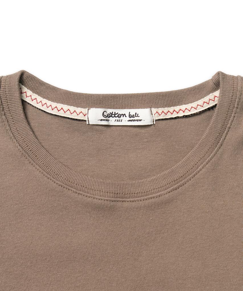 COTTON BELL Daily Fit T-Shirt - Mocha Beige