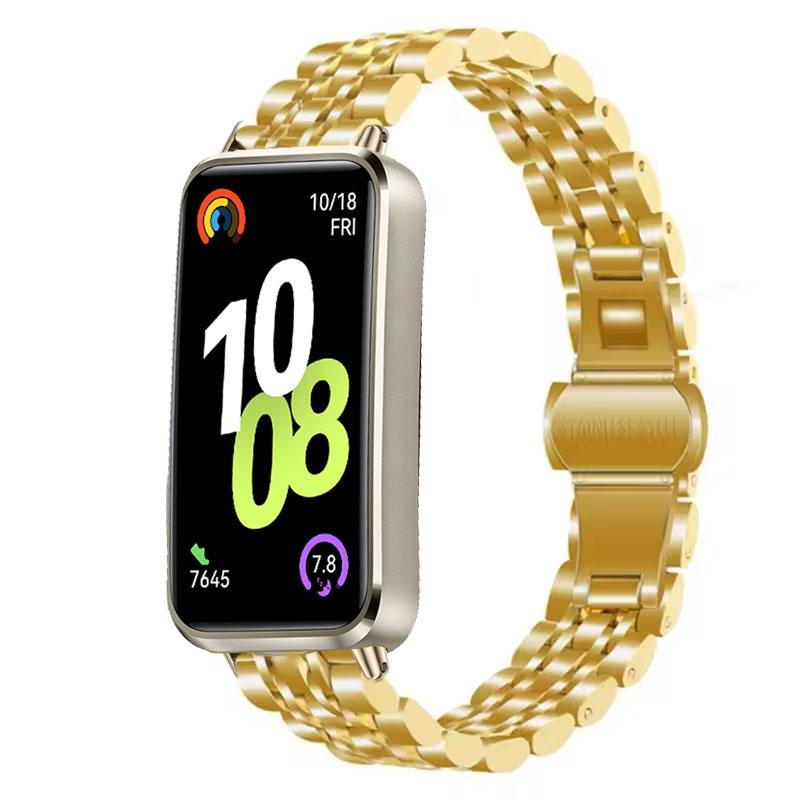 Metal Strap For Huawei Band 10 9 8 Smartwatch Stainless Steel Replaceable Bracelet Wristband For Huawei Band 8/9/10 Accessories