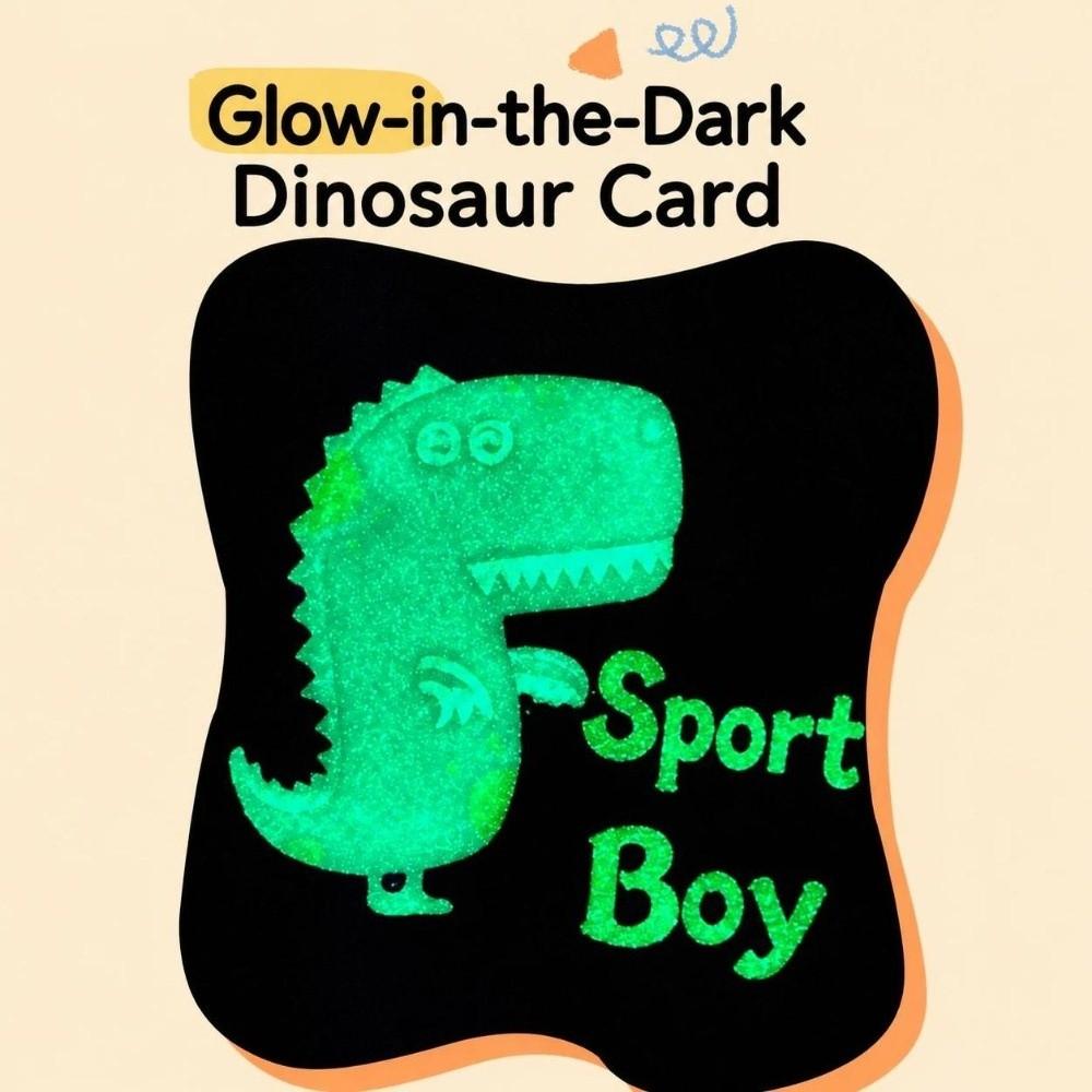 Dinosaur Pattern Children's Mittens Windproof Kids Cycling Gloves Winter Activities
