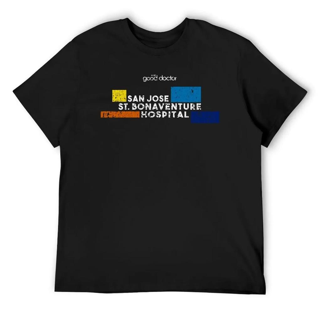 THE GOOD DOCTOR_ ST BONAVENTURE (GRUNGE STYLE) T-Shirt Blanks Animal Prinfor Boys Anime Tshirt Topping Men Clothes