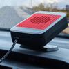12V 200W Bärbar Bilvärmare och Defroster 360 Graders Vridbar för Fordon Lastbil Husbil Interiör Vindruta Vinter Snabb Uppvärmning Luft