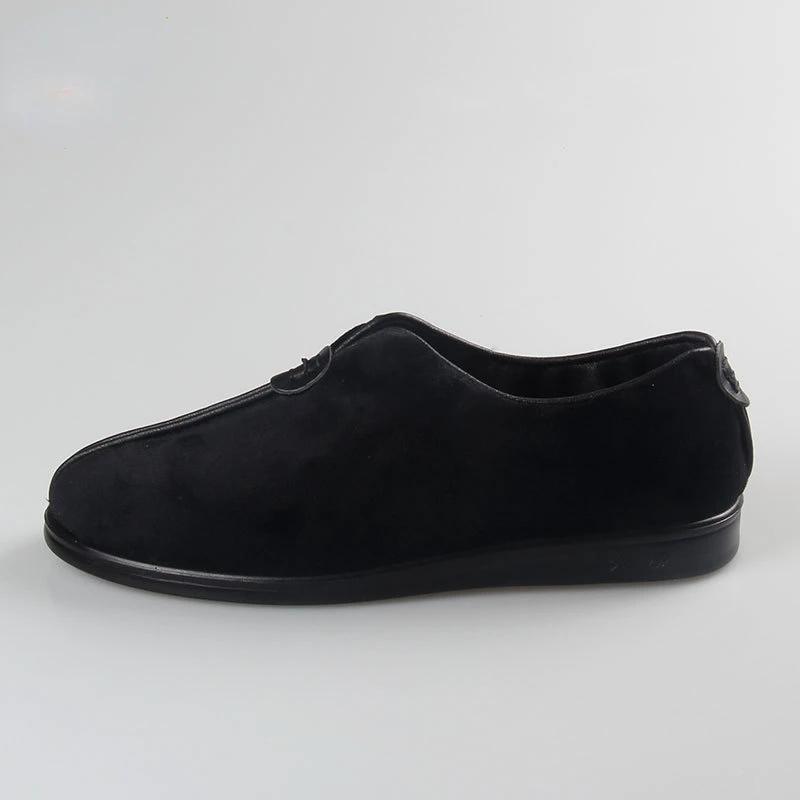 

Мода Мужчины Женщины Унисекс Расстроенные Хлопковые Туфли Кунг-фу Тай-чи Обувь для боевых искусств Кроссовки Ушу Гибкий Спорт 35 чёрный