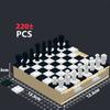 Chess Set Blocks Toys Adults International Chess Game Travel Folding Chess Board Set Children Mini Bricks Kids Educational Gifts