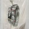 Y2K Punk Hip-hop Autumn/winter Street Print Cardigan Casual Personalized Sports Zipper Hooded Sweatshirt