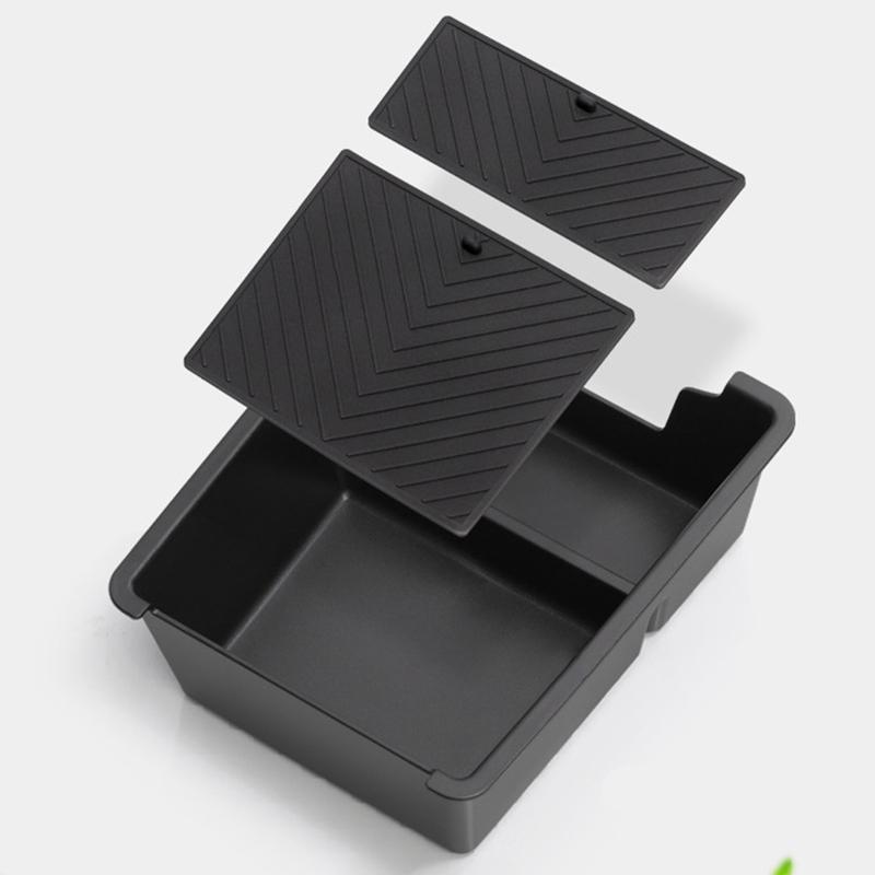 For Renault&For-Dacia Duster Car Center Console Armrest Storage Box Stowing Tidying Organizer Box Interior Organizer Tray