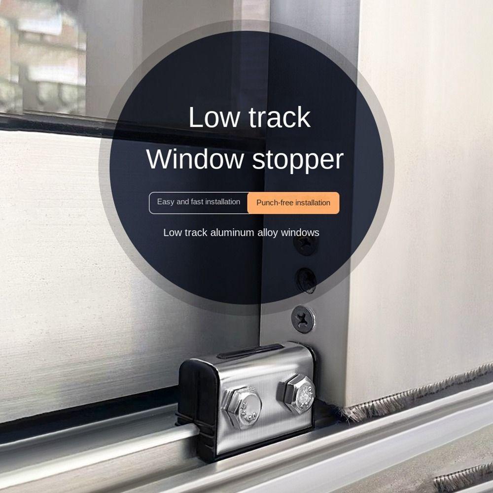 Posuvné bezpečnostní okenní zámky Zarážka zámku pevného okna Odolná okenní omezovací přezka Okno