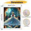 Disney animation digital oil painting Cinderella moonlit castle diy handpainted coloring painting wall art home decoration gift set 130