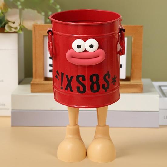 Pen Holder Cartoon Style Large Mouth Long Legs Shape Pen Organizer Large Capacity Office School Stationery Supplies