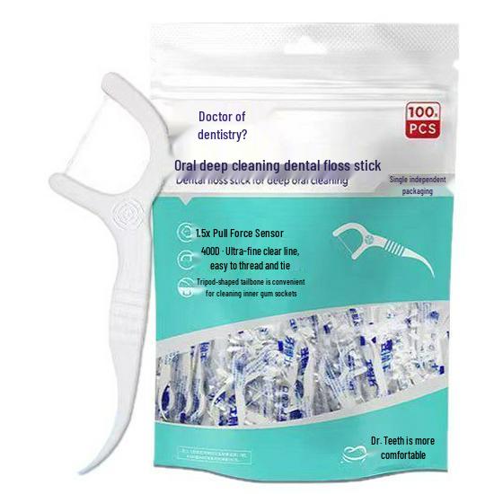 Premium Dental Floss Picks: Ultra-Fine, Individually Packaged Family Pack