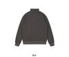 Men's Embroidered Half-Zip Stand Collar Hoodie 2024 - Comfortable, Versatile & Stylish for Autumn