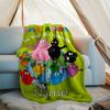 Personalized Custom Name Blanket - Barbapapa Print Design,Blanket for Sofa,Bed,Travel,Camping - Soft and Warm, Great Gift