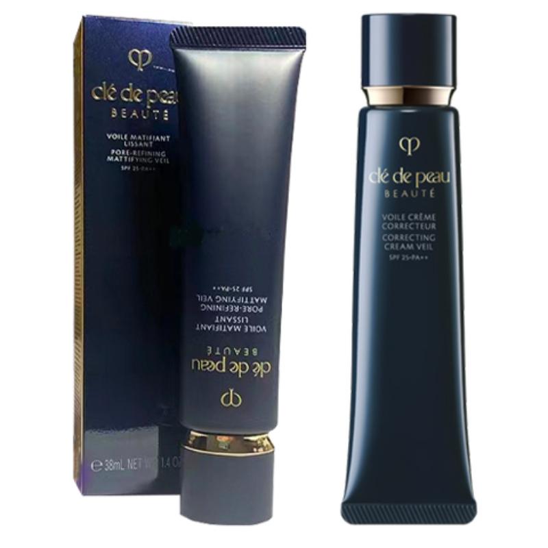 Clé De Peau Beauté (Cpb) Correcting Cream Veil And Pore-Refining Mattifying Veil Set 38ml+37ml