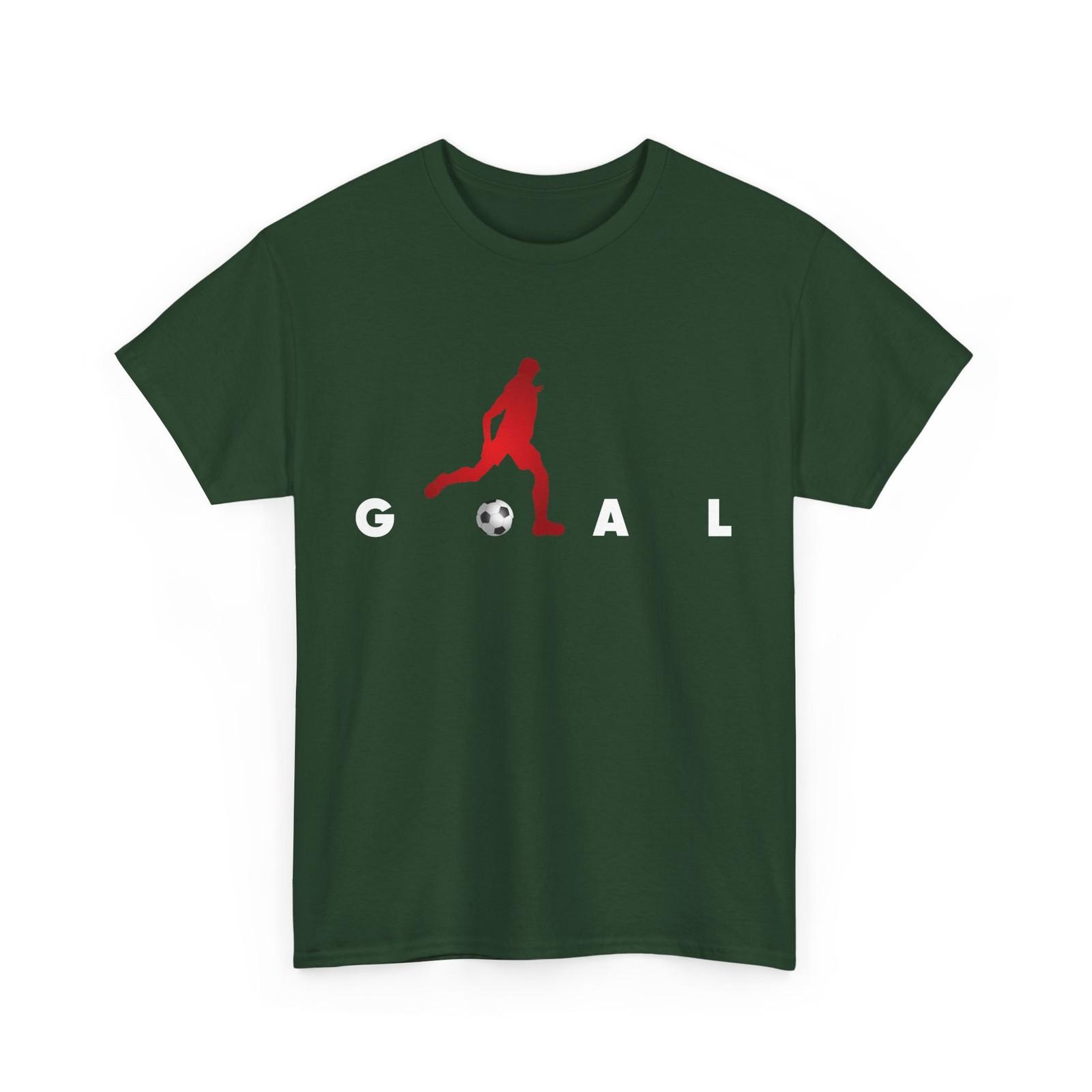 Soccer Player Shirt, Soccer Goal Sports Lovers Men T-Shirt S